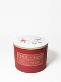 Sand + Paws Winter White Hand-poured 12 oz scented candle
