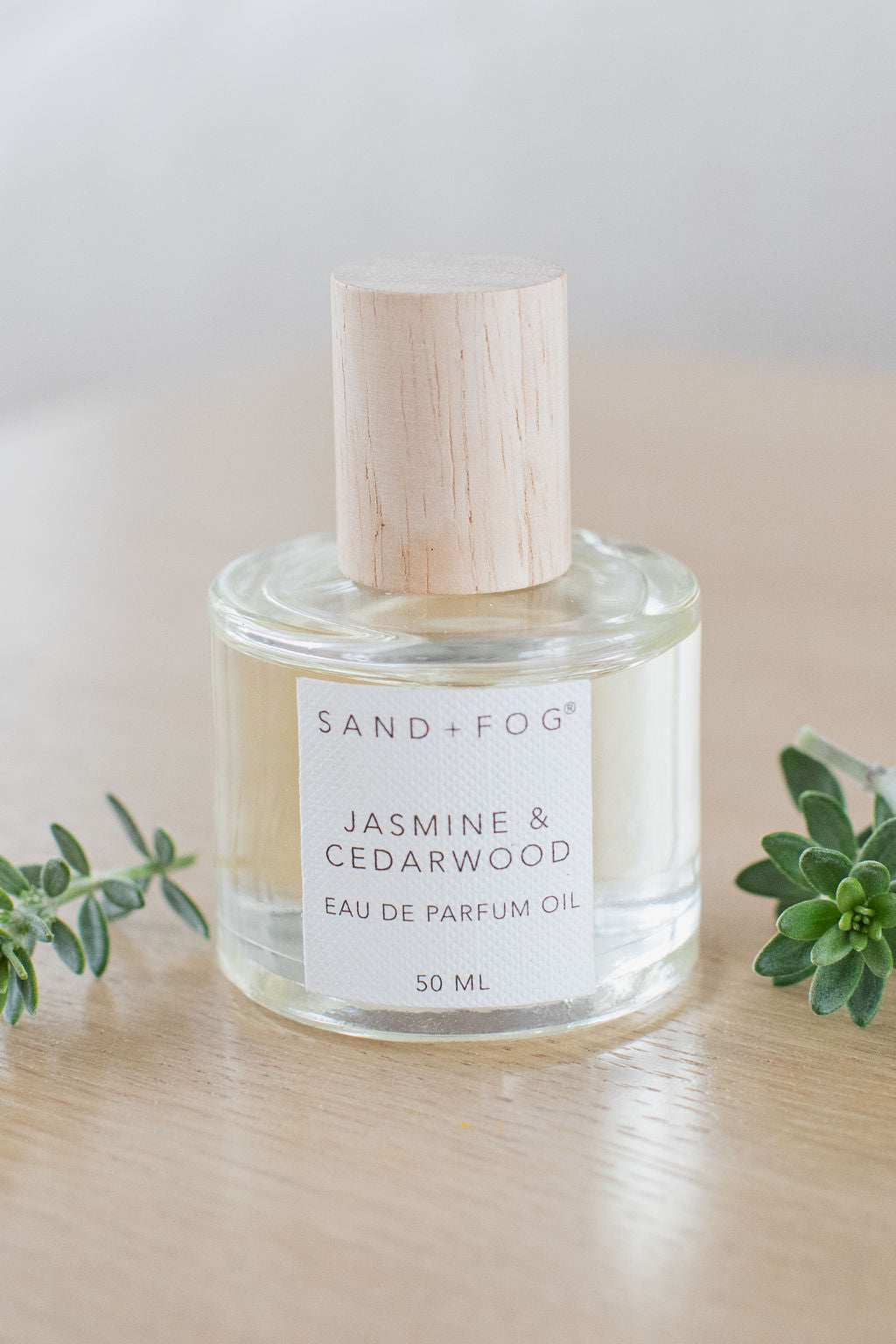 Jasmine & Cedarwood Long-lasting 50 ml Perfume Oil Rollerball