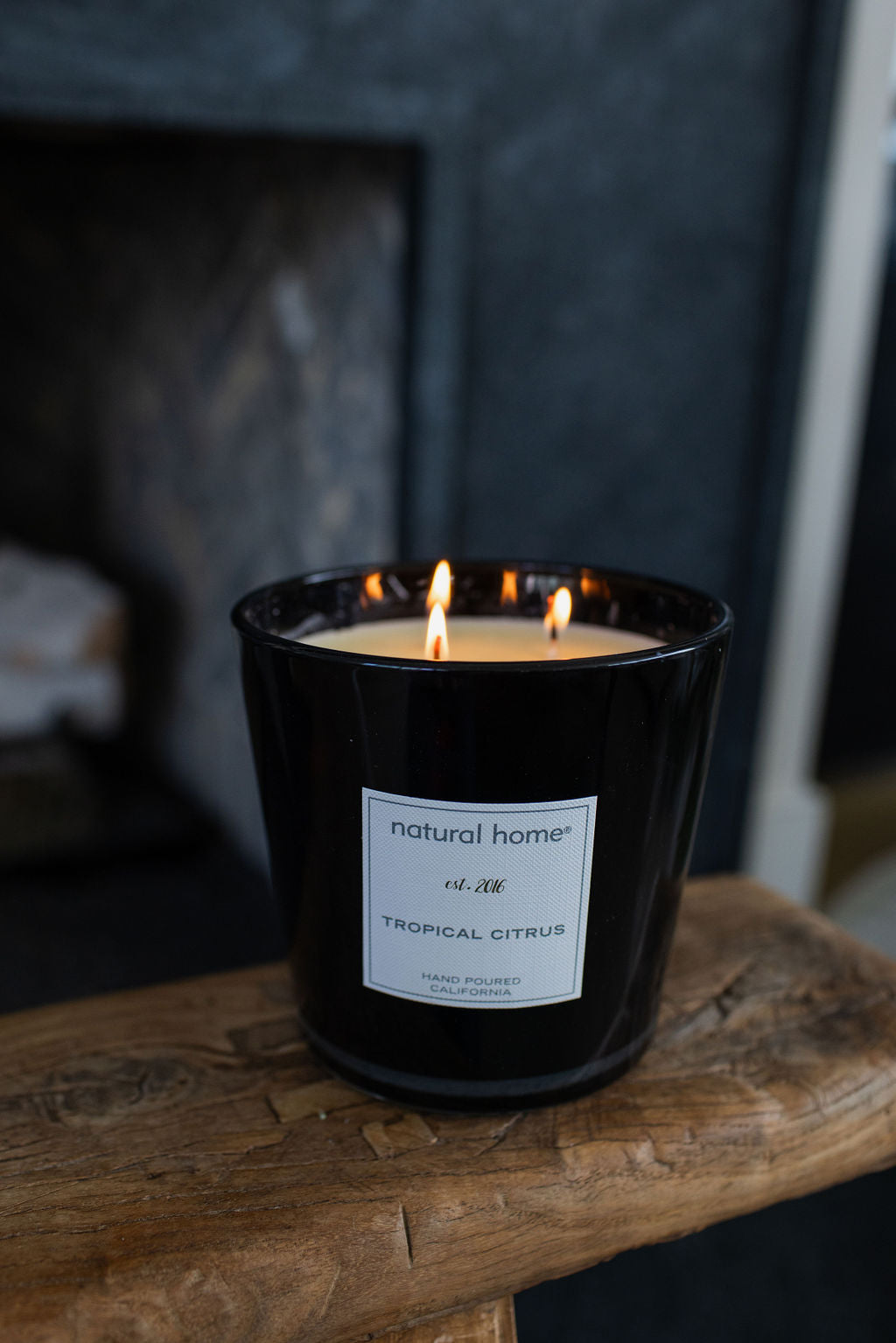 Tropical Citrus Natural Home Hand-poured 31 oz scented candle
