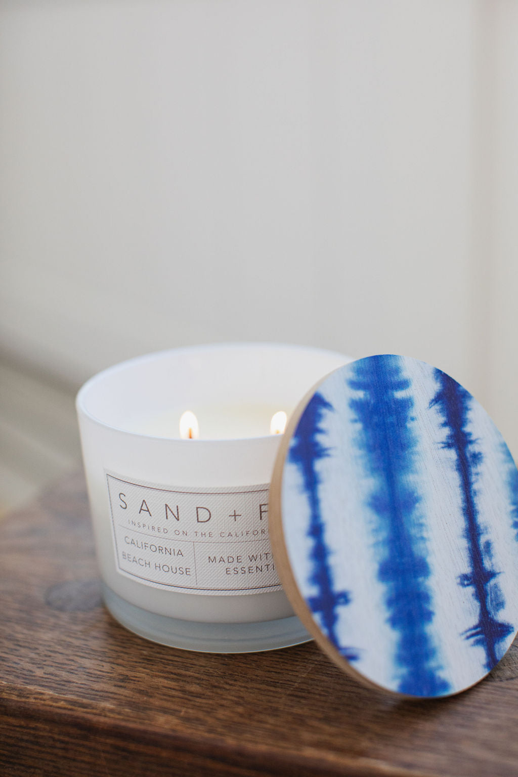 California Beach House Hand-poured 12 oz scented candle