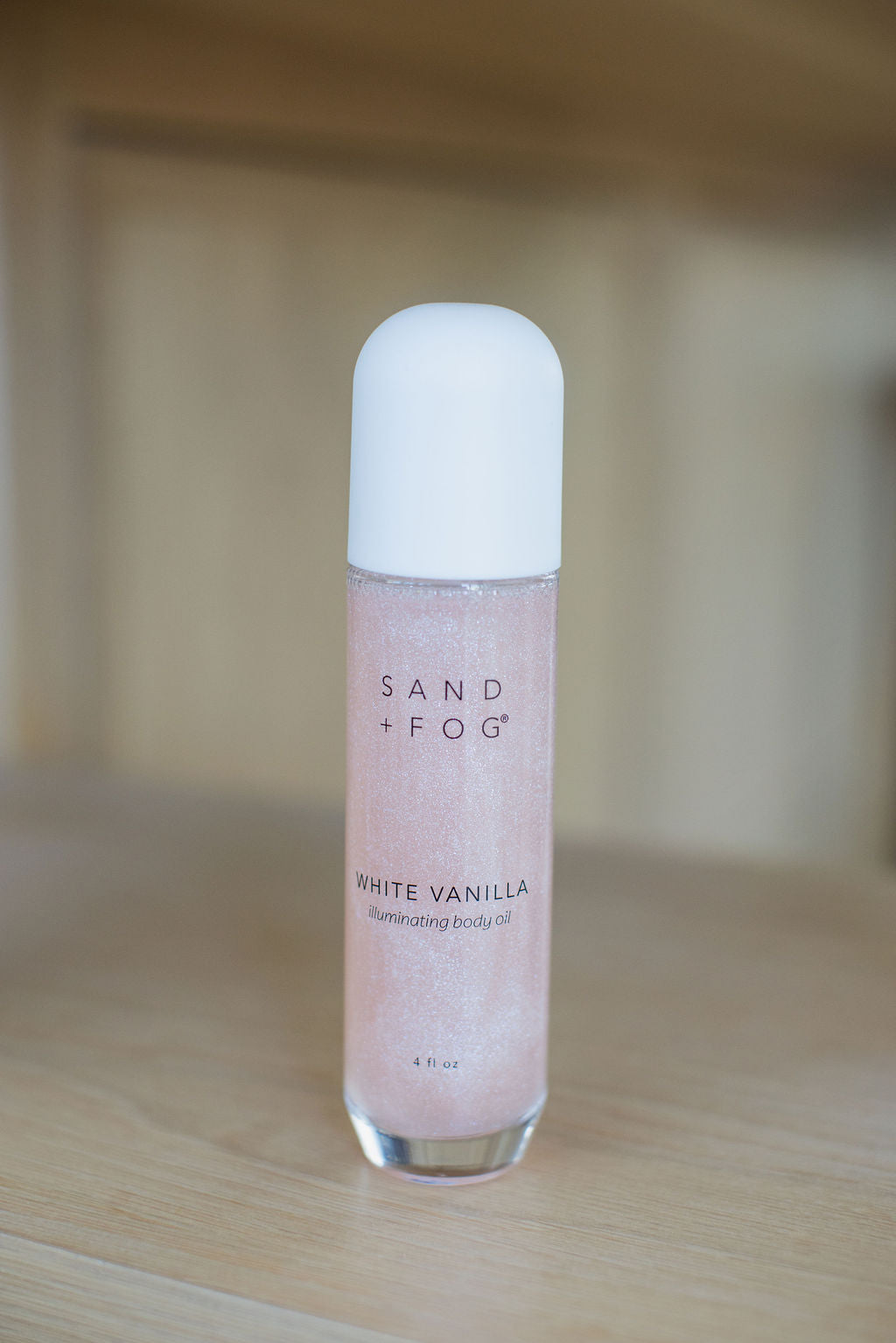 White Vanilla Radiant 4 oz Illuminating Body Oil