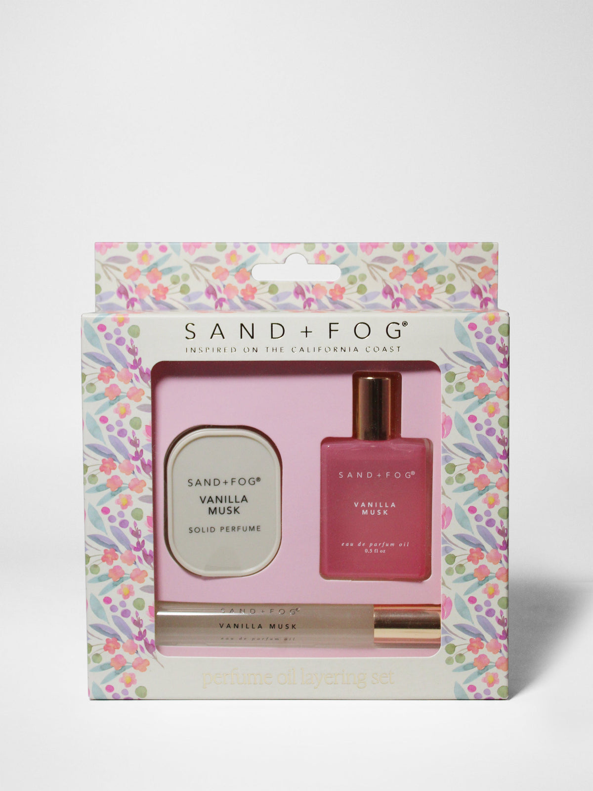Long-lasting Perfume Oil Rollerballs and Solid Perfume Set - Vanilla Musk