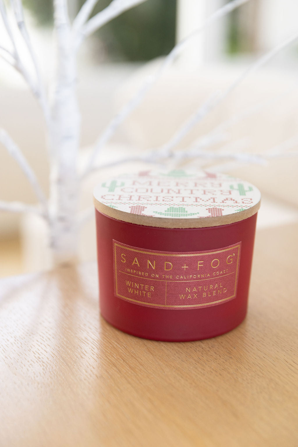 Winter White Hand-poured 12 oz scented candle