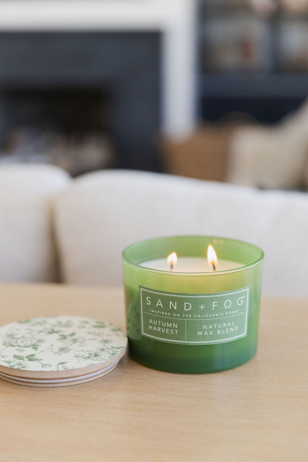 Autumn Harvest Hand-poured 12 oz scented candle