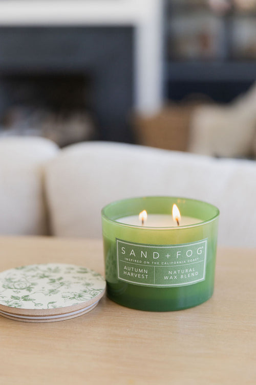 Autumn Harvest Hand-poured 12 oz scented candle