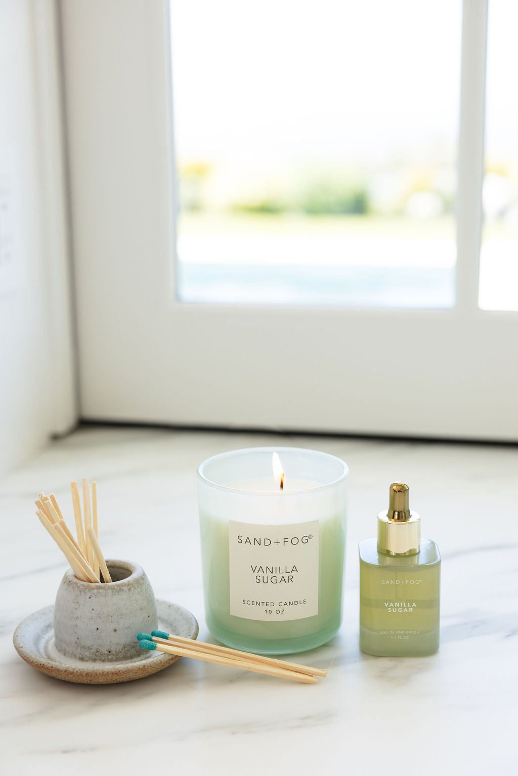 Vanilla Sugar Hand-poured 10 oz scented candle