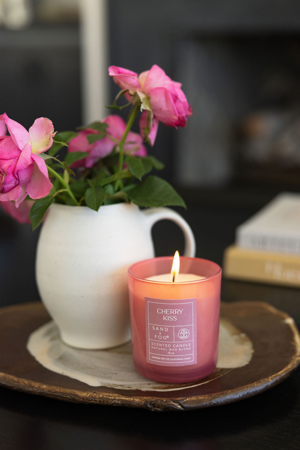 Cherry Kiss Hand-poured 10 oz scented candle