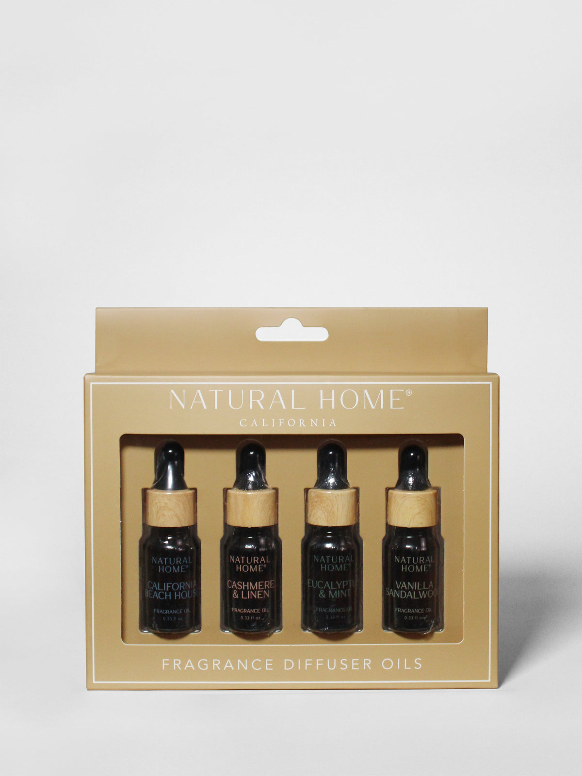 Natural Home 4 Pack of Aromatic 10 ml Fragrance Diffuser Oils