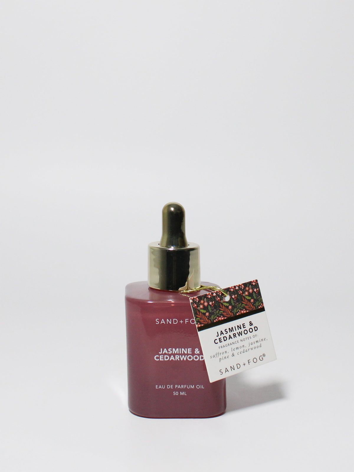 Jasmine & Cedarwood Long-lasting 50 ml Perfume Oil Dropper