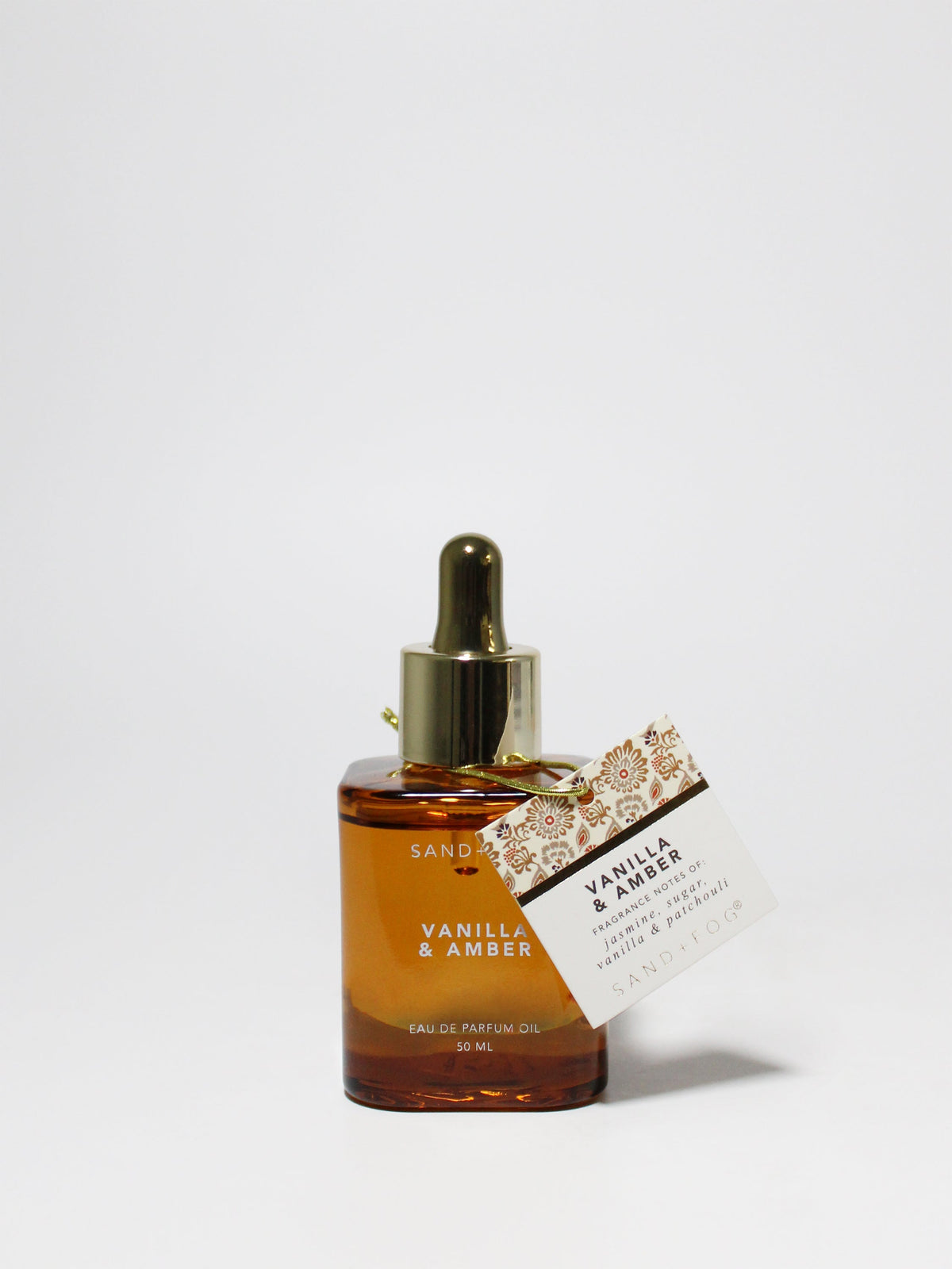 Vanilla & Amber Long-lasting 50ml Perfume Oil Dropper
