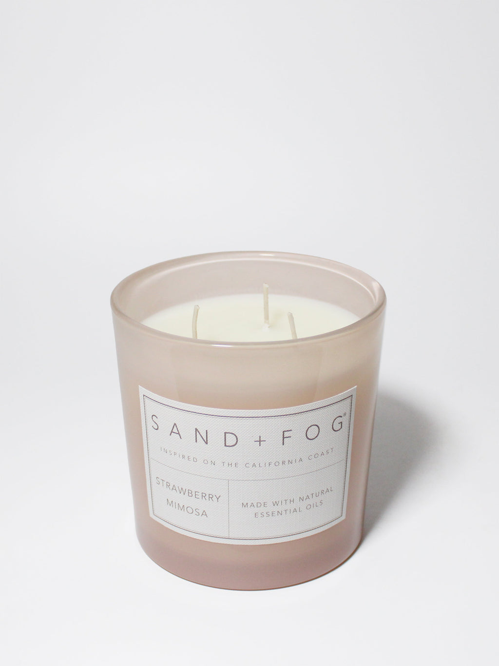 Strawberry Mimosa Hand-poured 21 oz scented candle