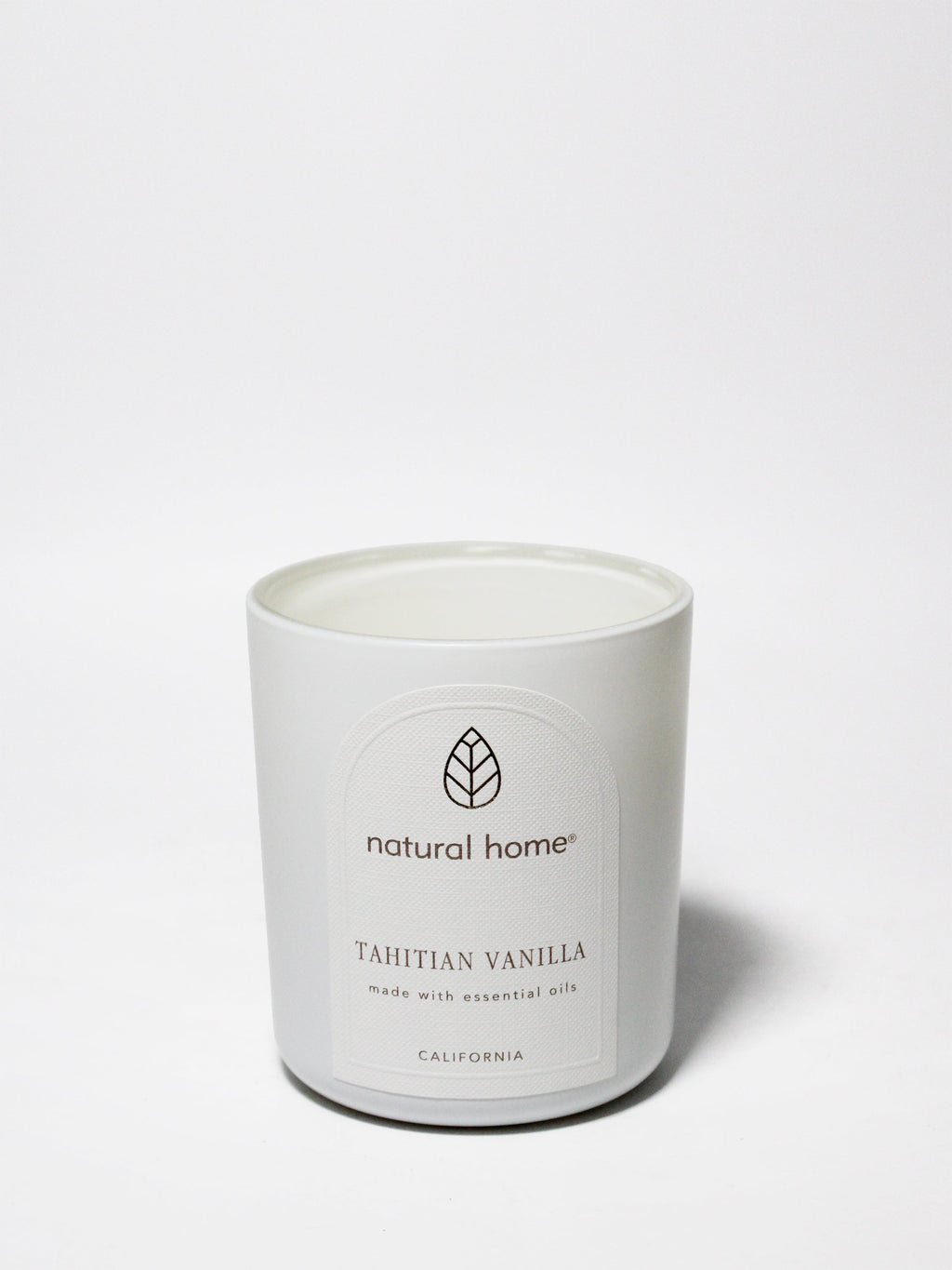 Tahitian Vanilla Natural Home Hand-poured 10 oz scented candle