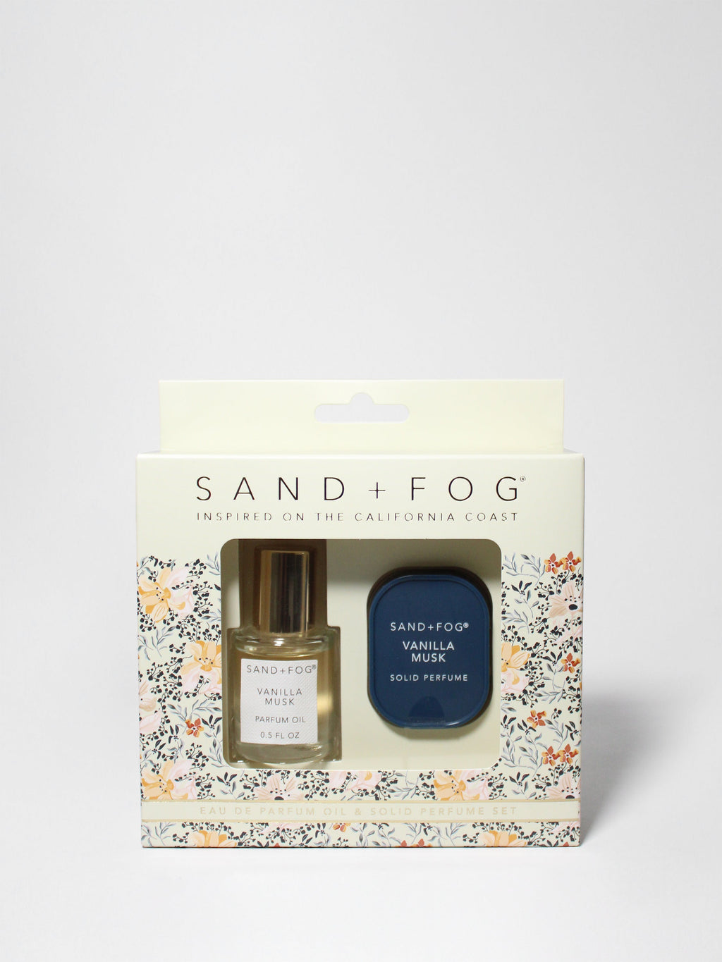 Long-lasting Perfume Oil Rollerball and Solid Perfume Set - Vanilla Musk