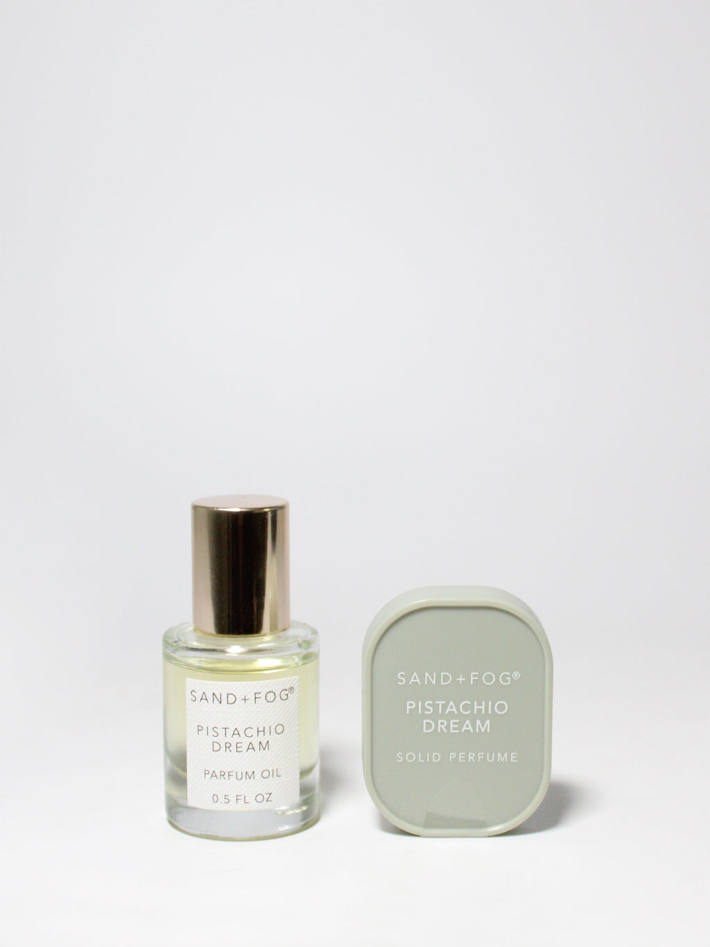 Long-lasting Perfume Oil Rollerball and Solid Perfume Set - Pistachio Dream