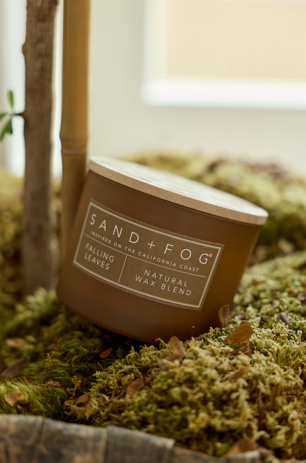 Falling Leaves Hand-poured 12 oz scented candle