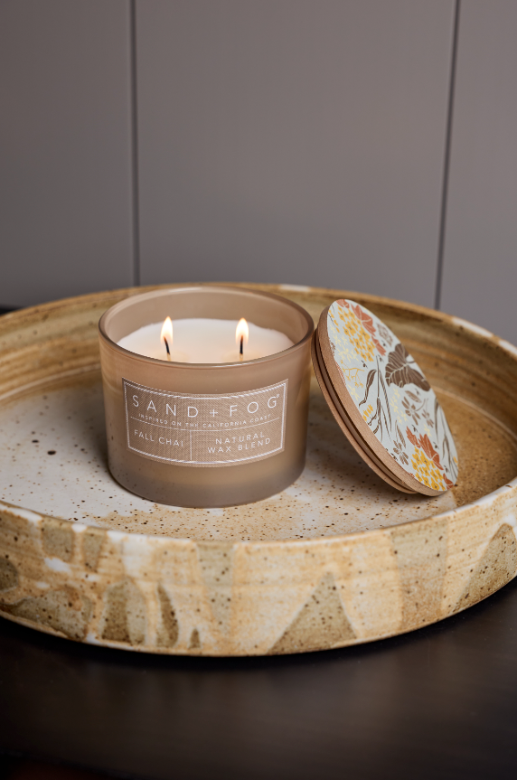 Fall Chai Hand-poured 12 oz scented candle