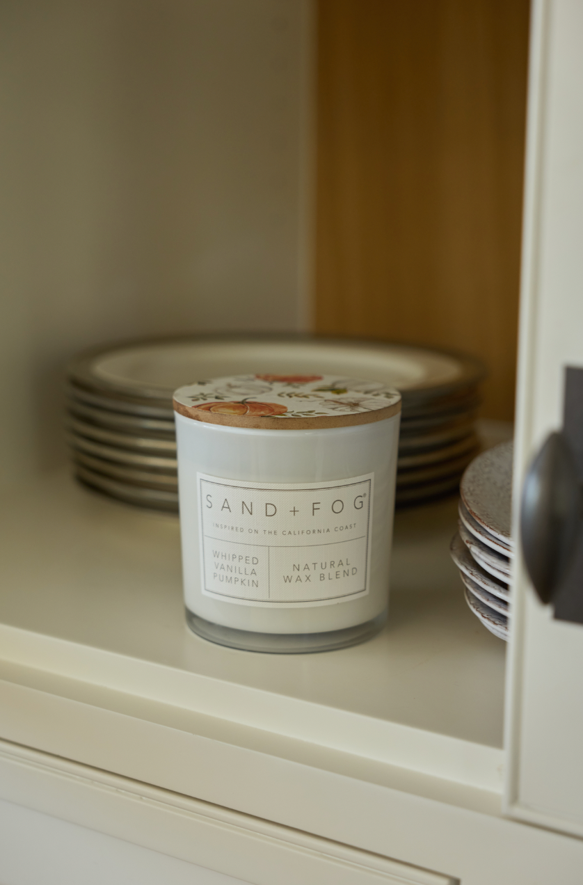 Whipped Vanilla Pumpkin Hand-poured 21 oz scented candle