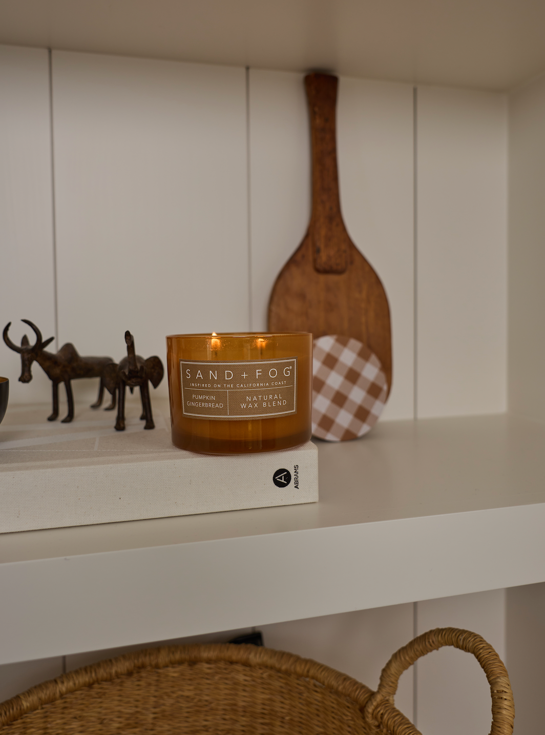 Pumpkin Gingerbread Hand-poured 12 oz scented candle