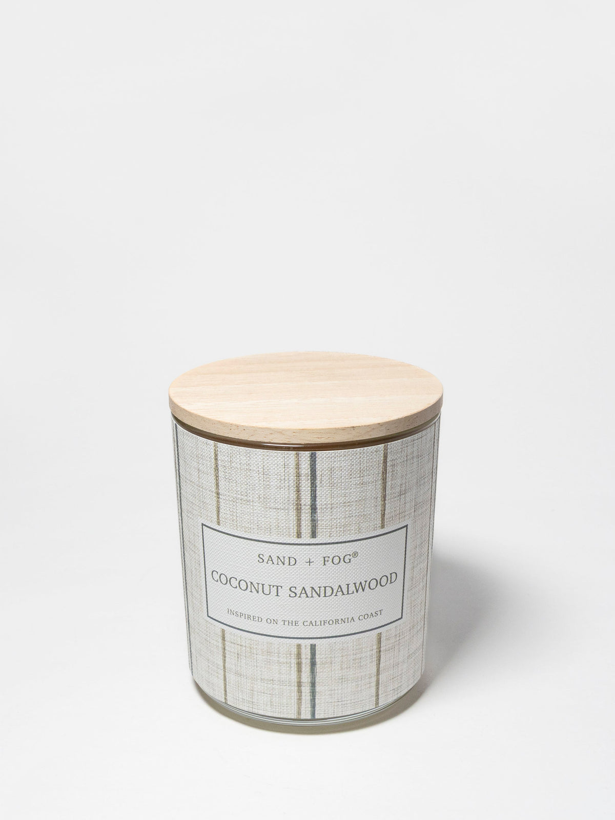 Coconut Sandalwood Hand-poured 10 oz scented candle
