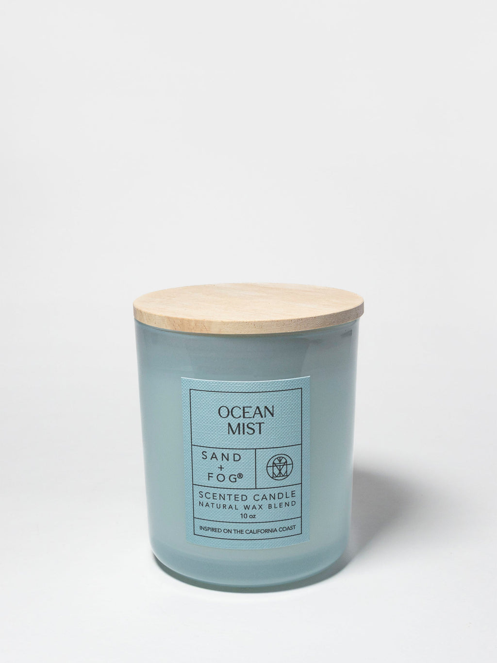 Ocean Mist Hand-poured 10 oz scented candle