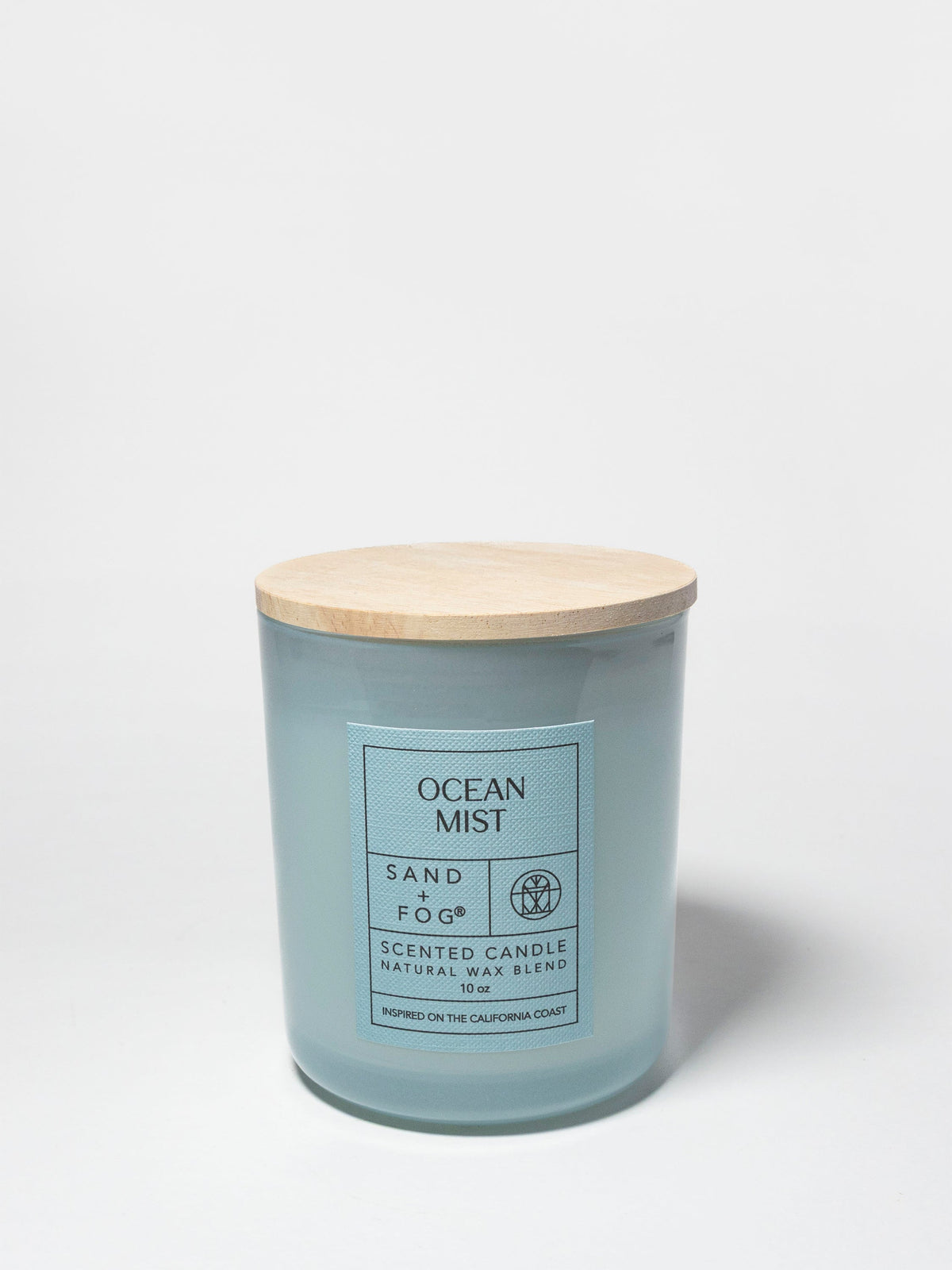 Ocean Mist Hand-poured 10 oz scented candle