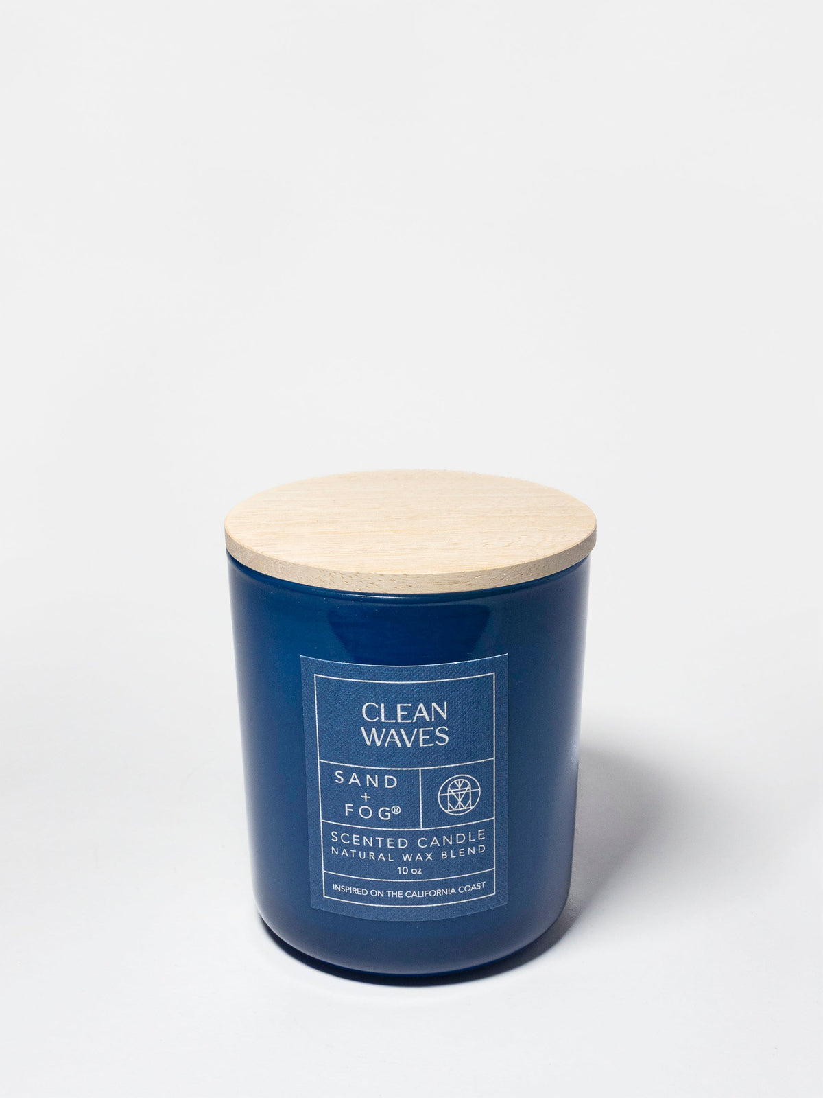 Clean Waves Hand-poured 10 oz scented candle