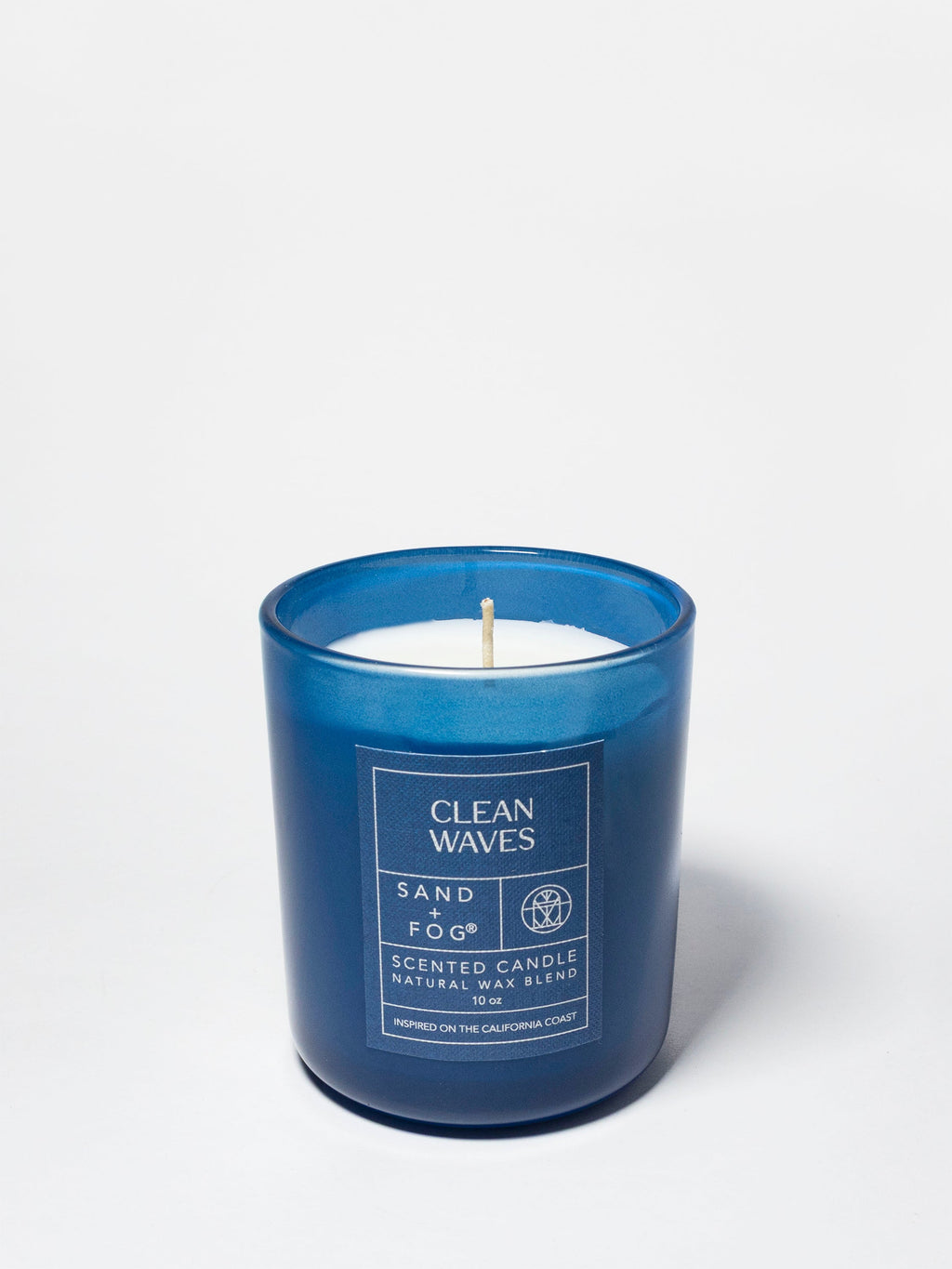 Clean Waves Hand-poured 10 oz scented candle