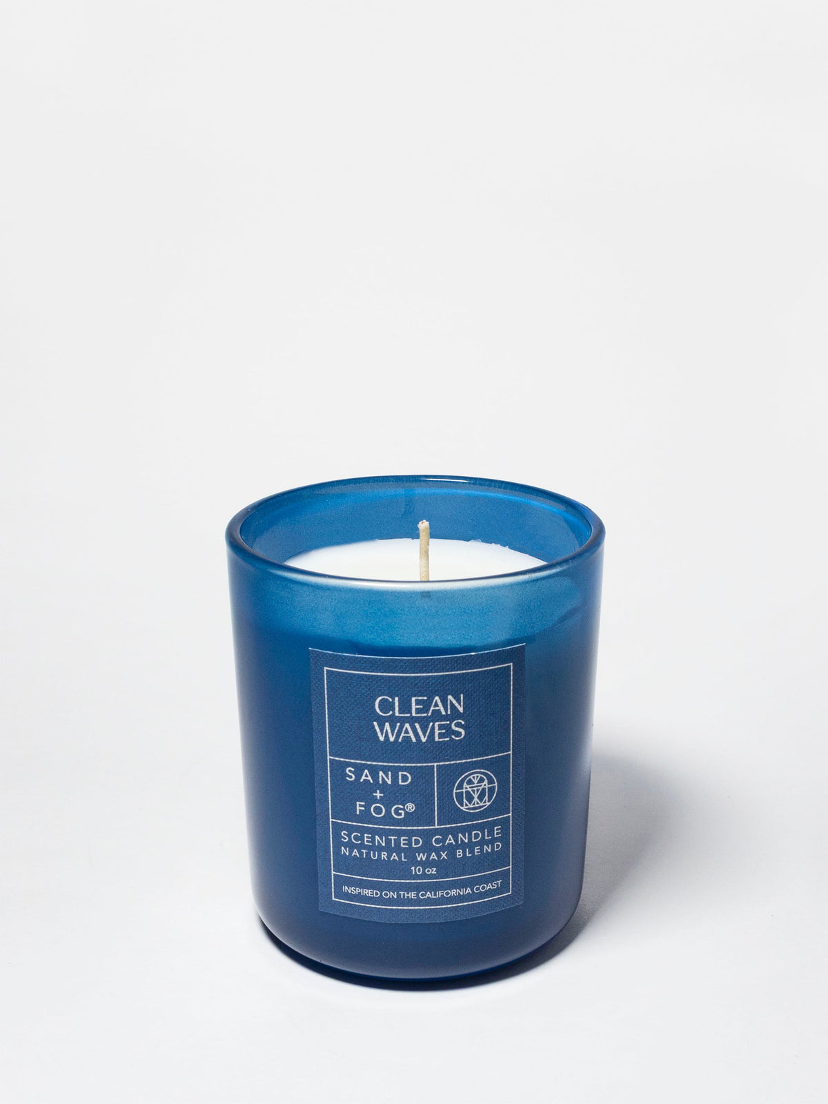 Clean Waves Hand-poured 10 oz scented candle
