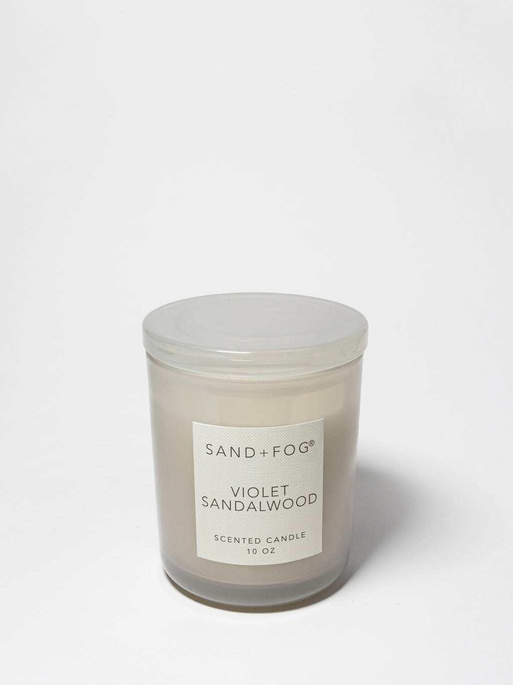 Violet Sandalwood Hand-poured 10 oz scented candle