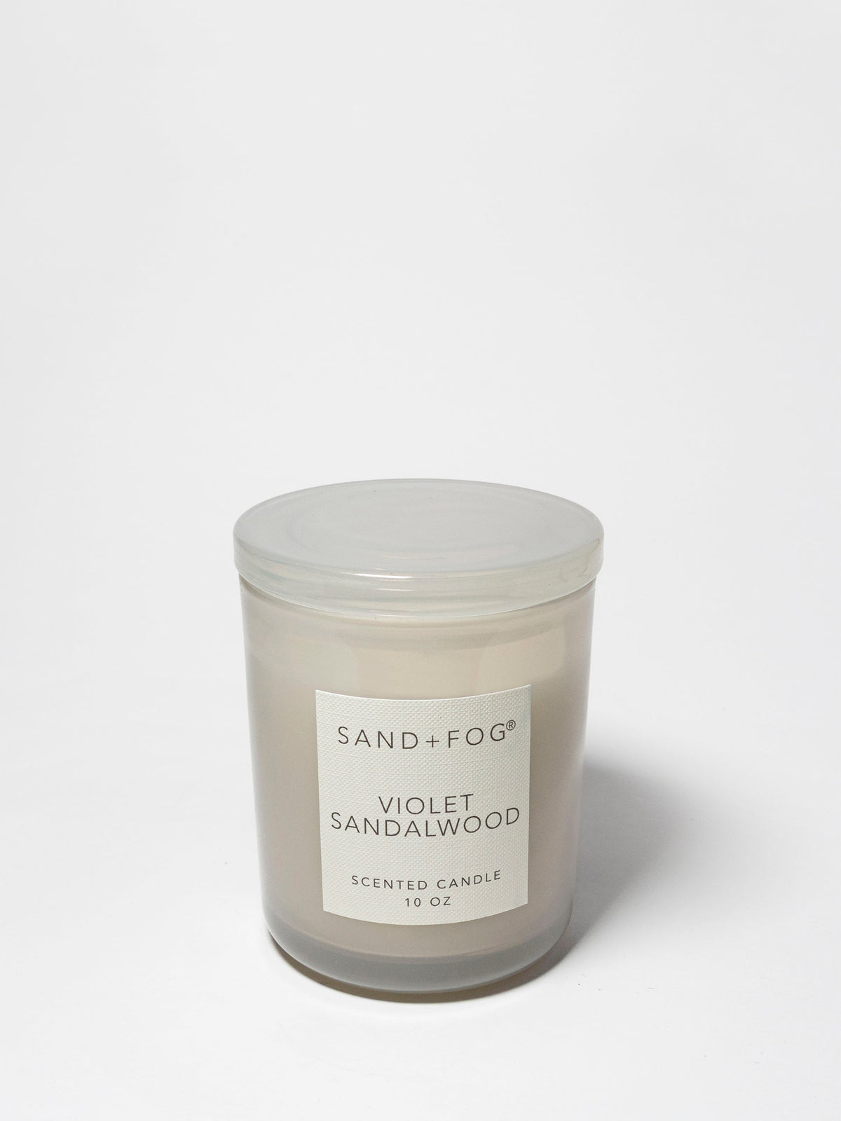 Violet Sandalwood Hand-poured 10 oz scented candle
