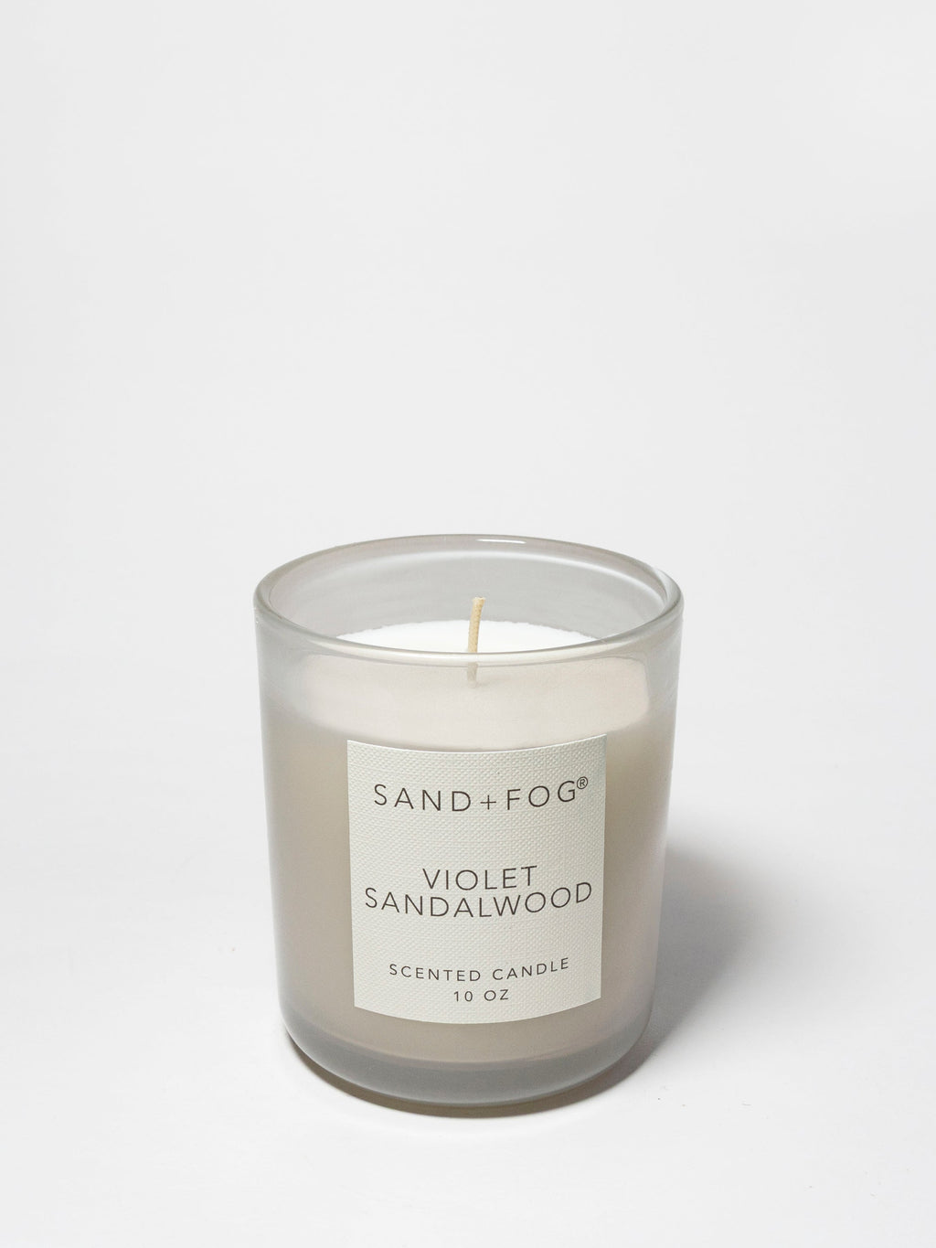 Violet Sandalwood Hand-poured 10 oz scented candle