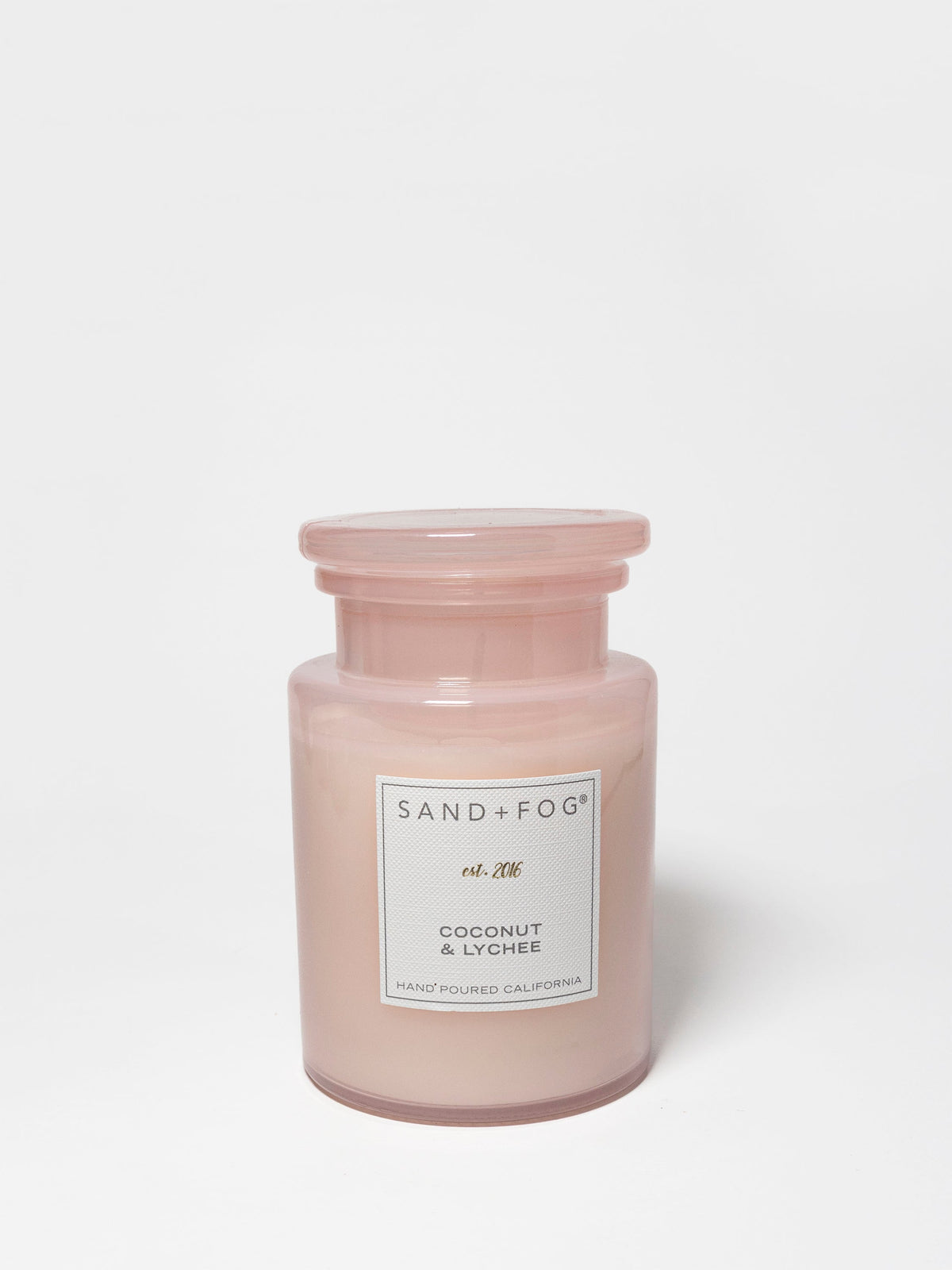 Coconut & Lychee Hand-poured 12 oz scented candle