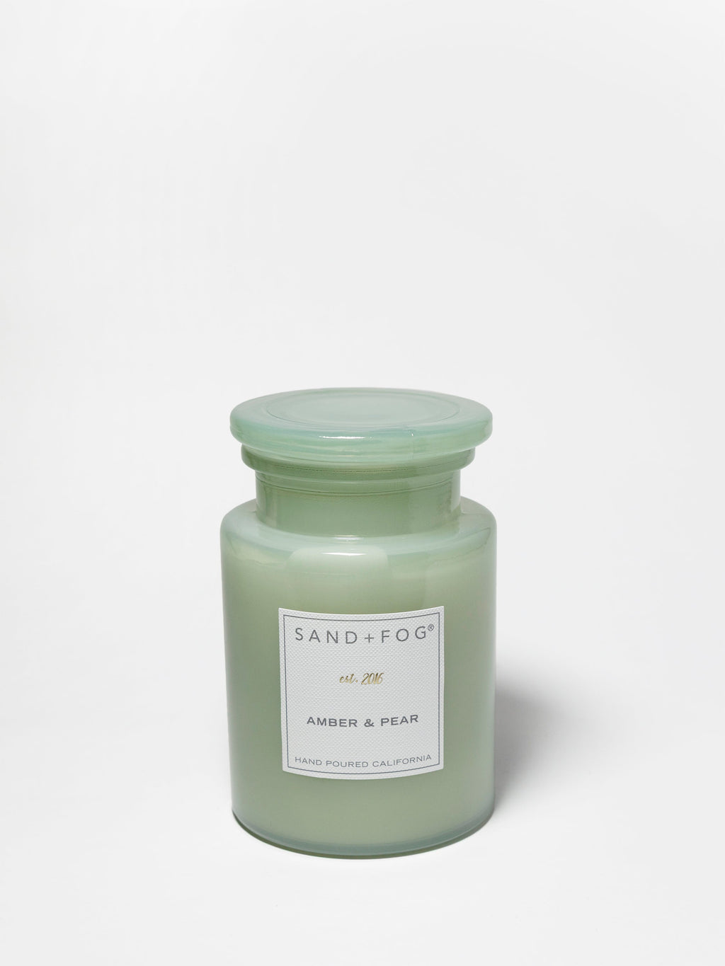 Amber & Pear Hand-poured 12 oz scented candle