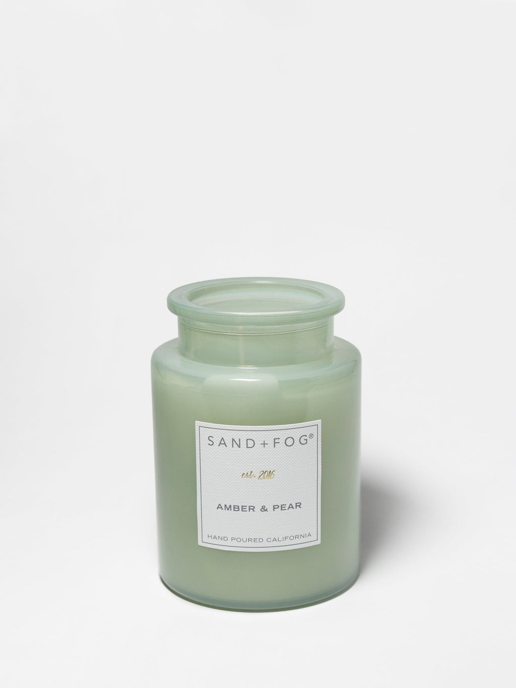Amber & Pear Hand-poured 12 oz scented candle
