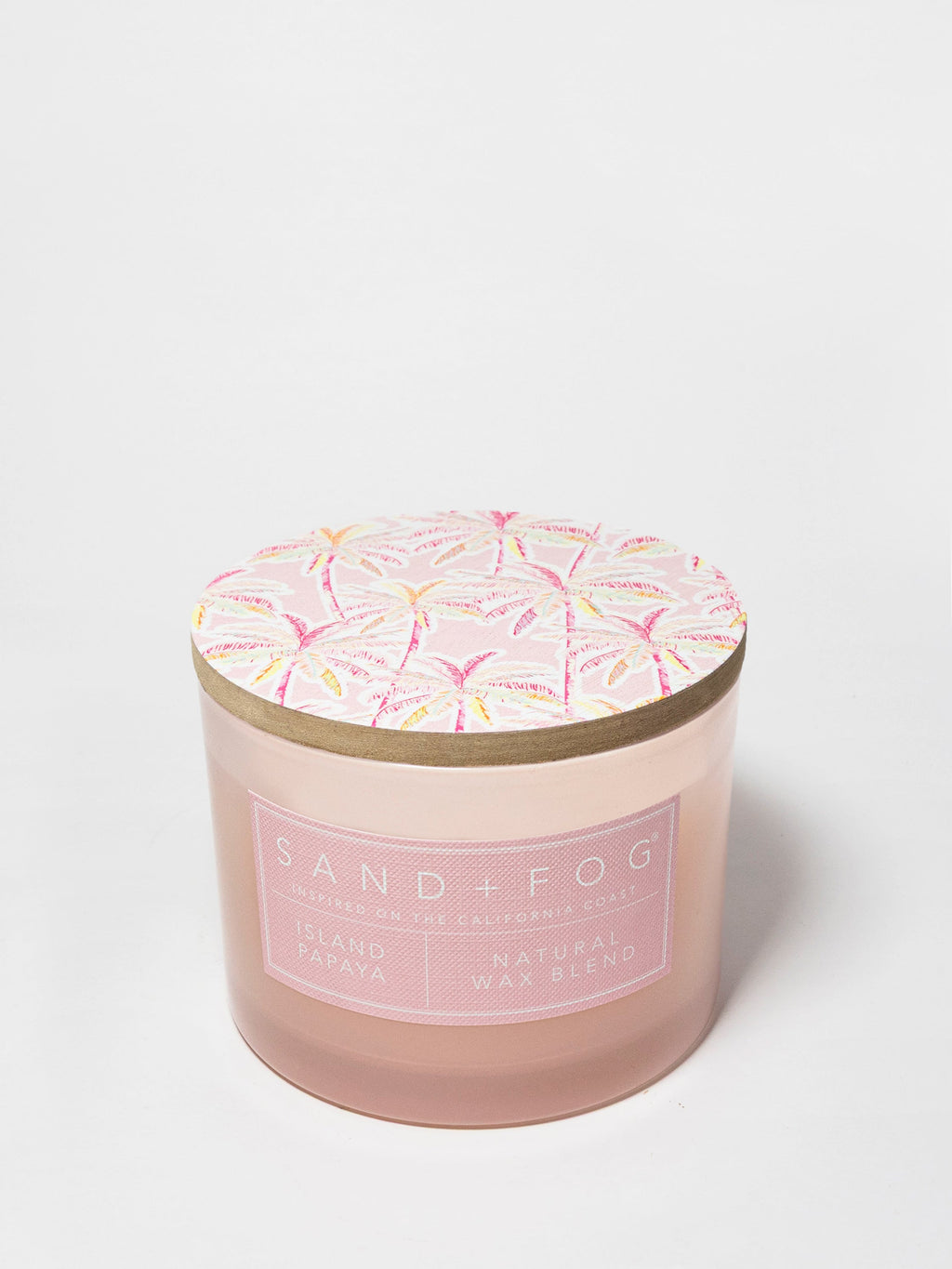 Island Papaya Hand-poured 12 oz scented candle