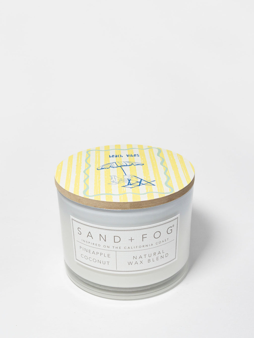 Pineapple Coconut Hand-poured 12 oz scented candle
