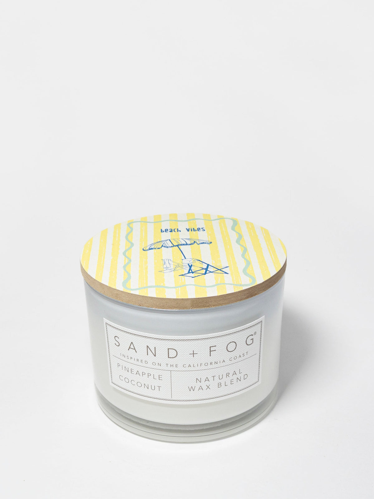 Pineapple Coconut Hand-poured 12 oz scented candle