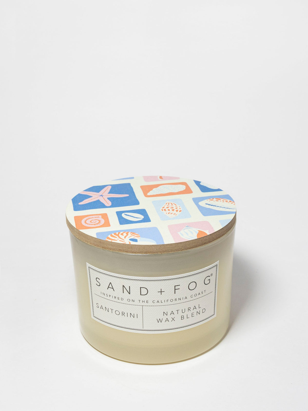 Santorini Hand-poured 12 oz scented candle