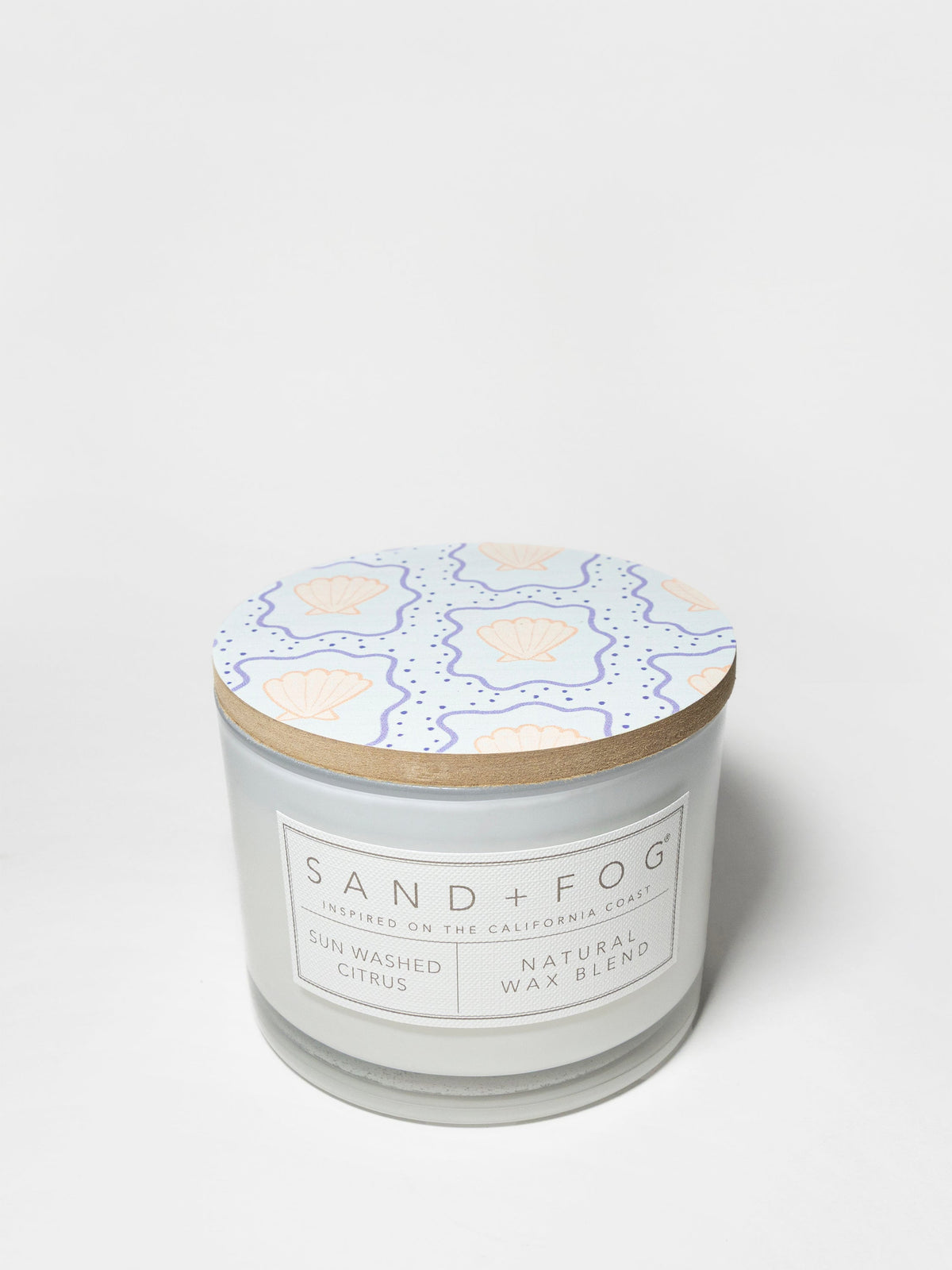 Sun Washed Citrus Hand-poured 12 oz scented candle