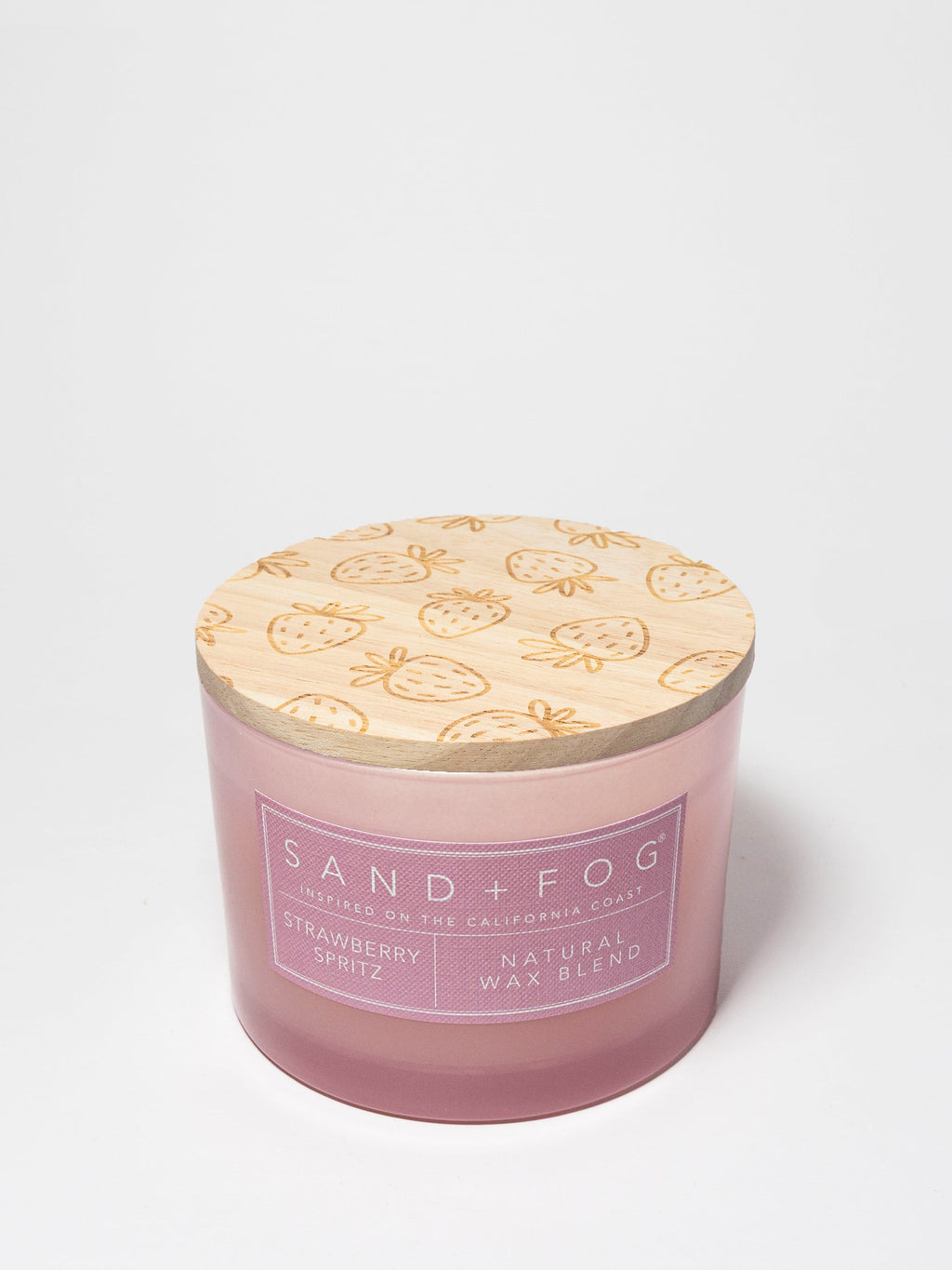 Strawberry Spritz Hand-poured 12 oz scented candle
