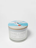 Sand + Paws Seaside Dreams Hand-poured 12 oz scented candle
