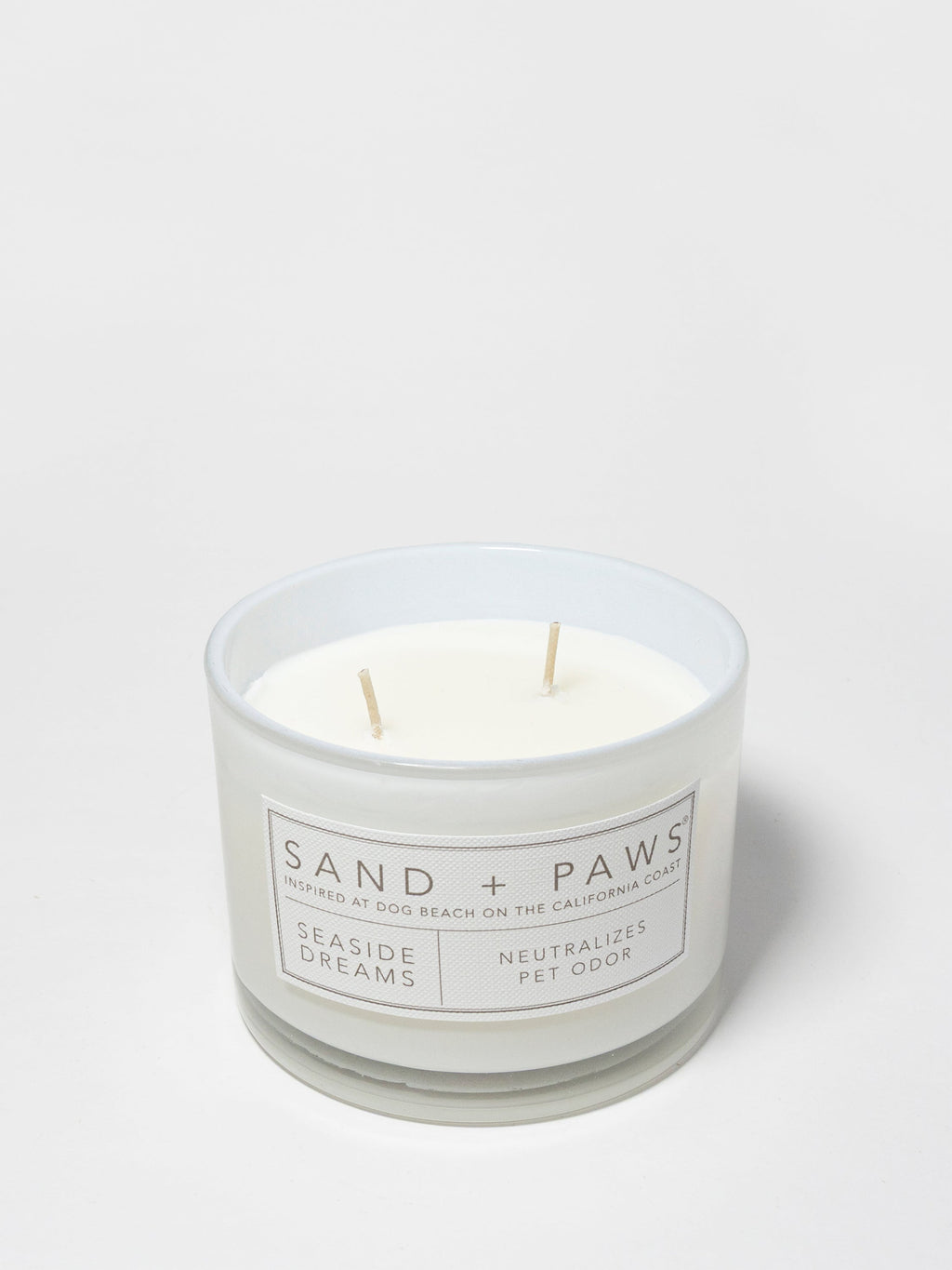 Sand + Paws Seaside Dreams Hand-poured 12 oz scented candle