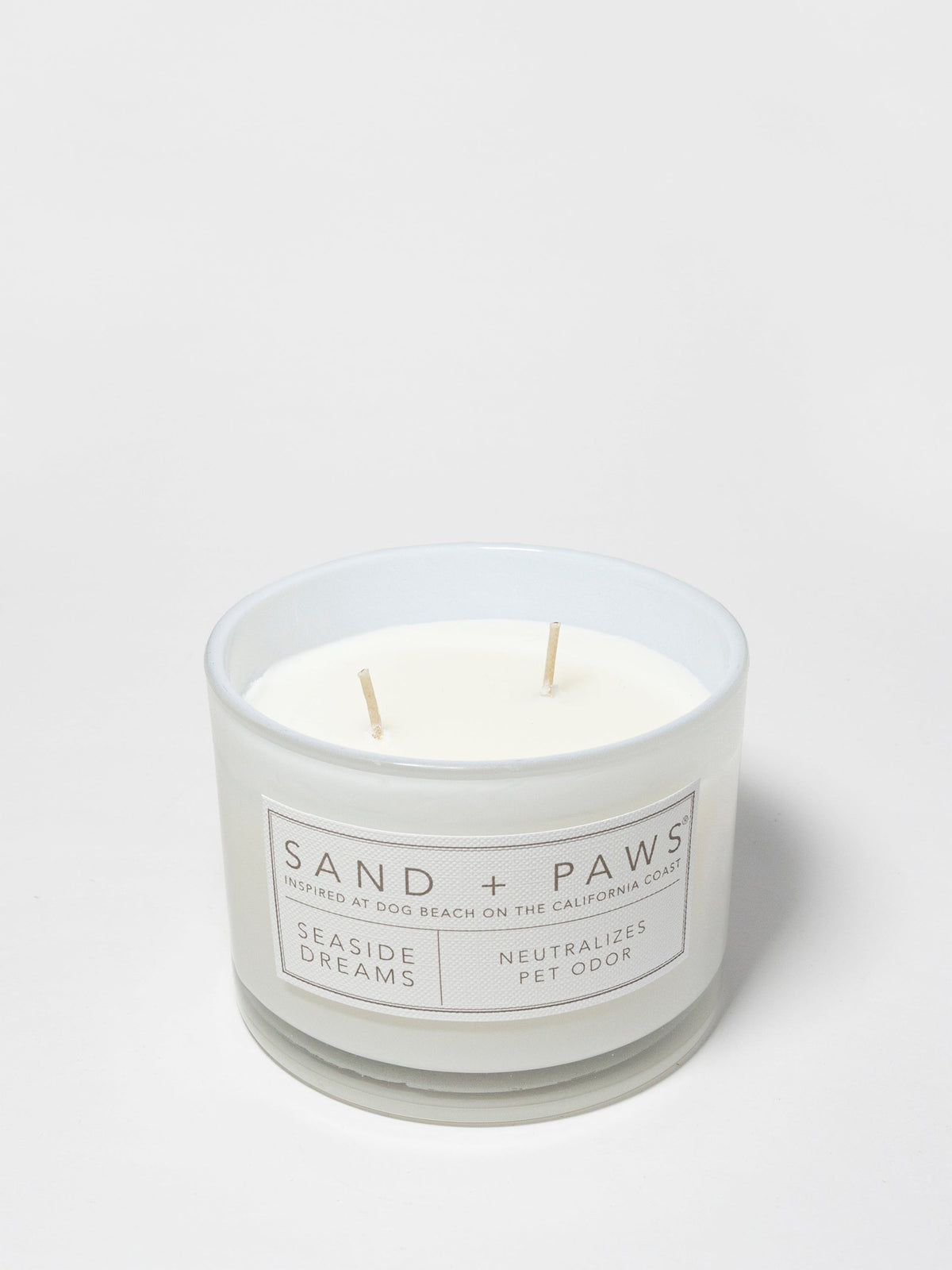 Sand + Paws Seaside Dreams Hand-poured 12 oz scented candle