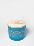 Sand + Paws California Beach House Hand-poured 12 oz scented candle