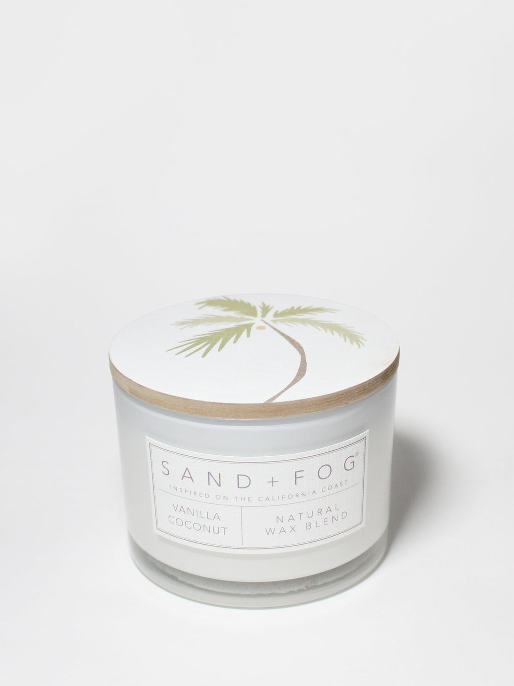 Vanilla Coconut Hand-poured 12 oz scented candle