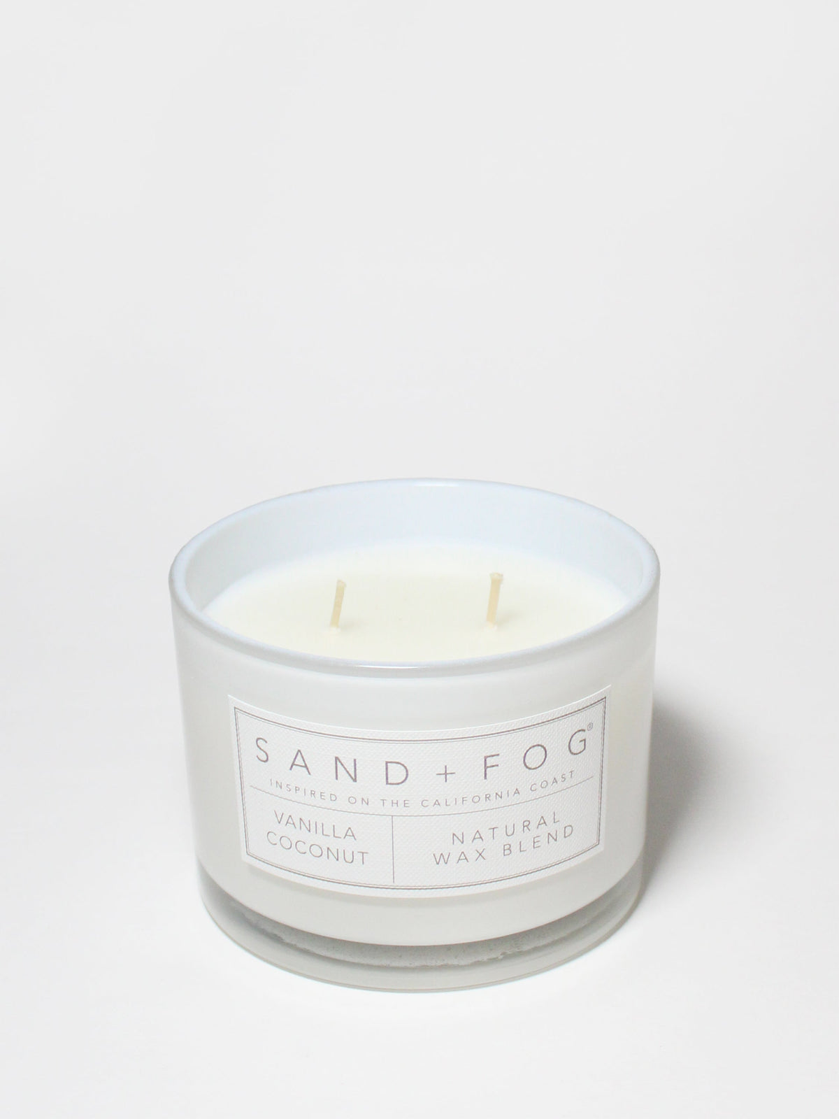 Vanilla Coconut Hand-poured 12 oz scented candle