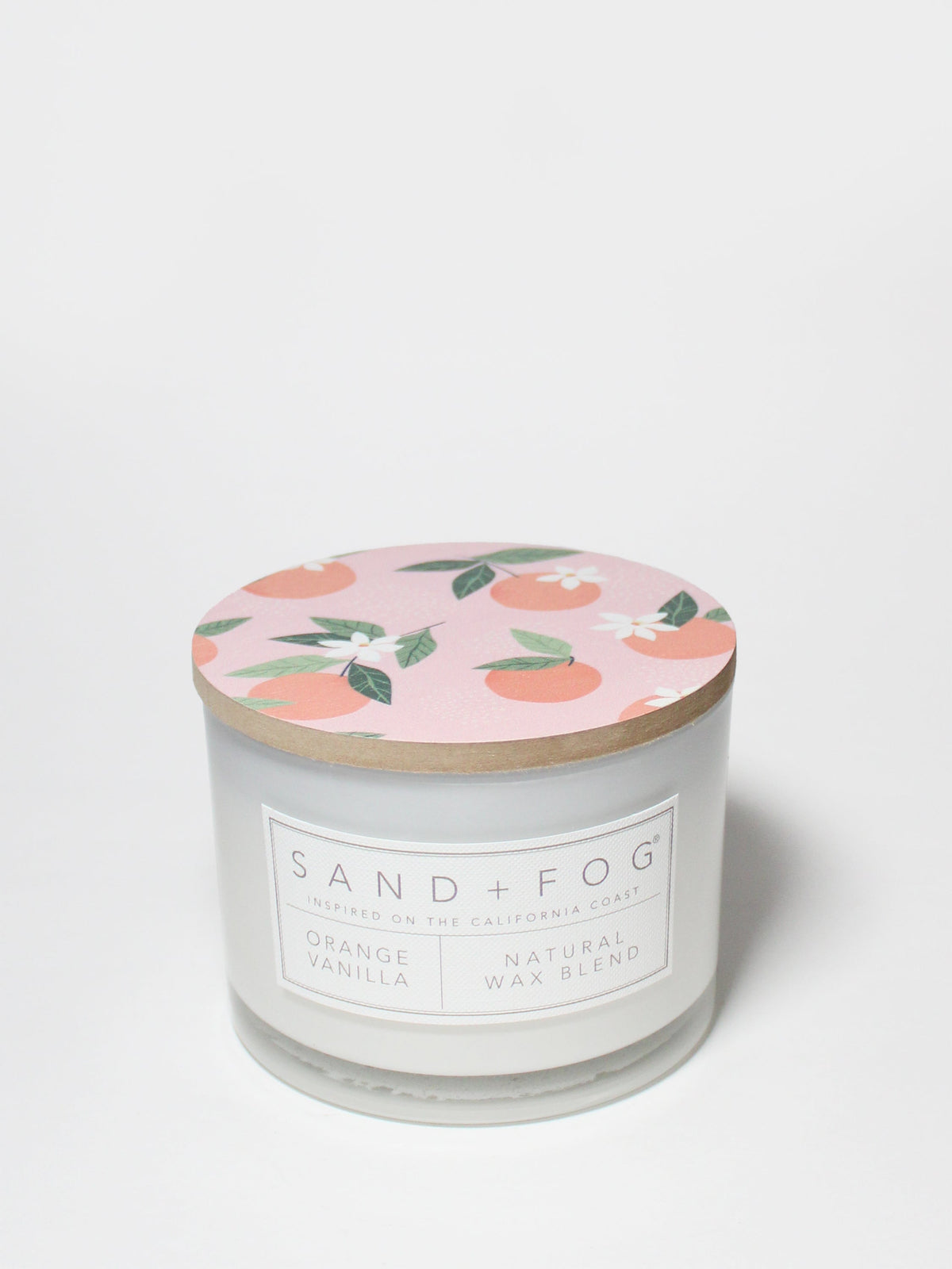 Orange Vanilla Hand-poured 12 oz scented candle
