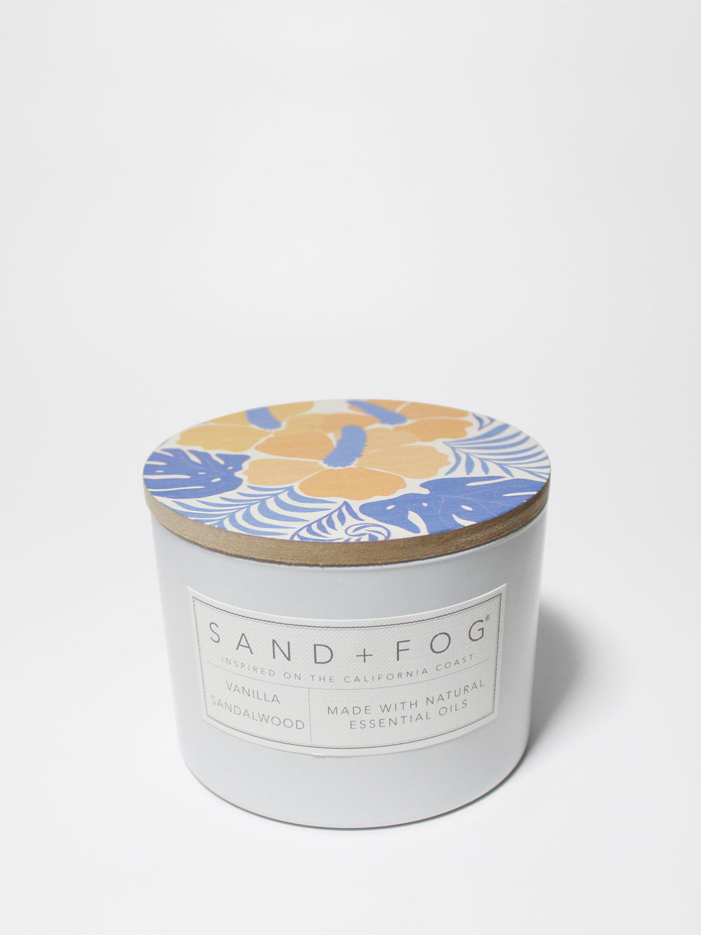 Vanilla Sandalwood Hand-poured 12 oz scented candle