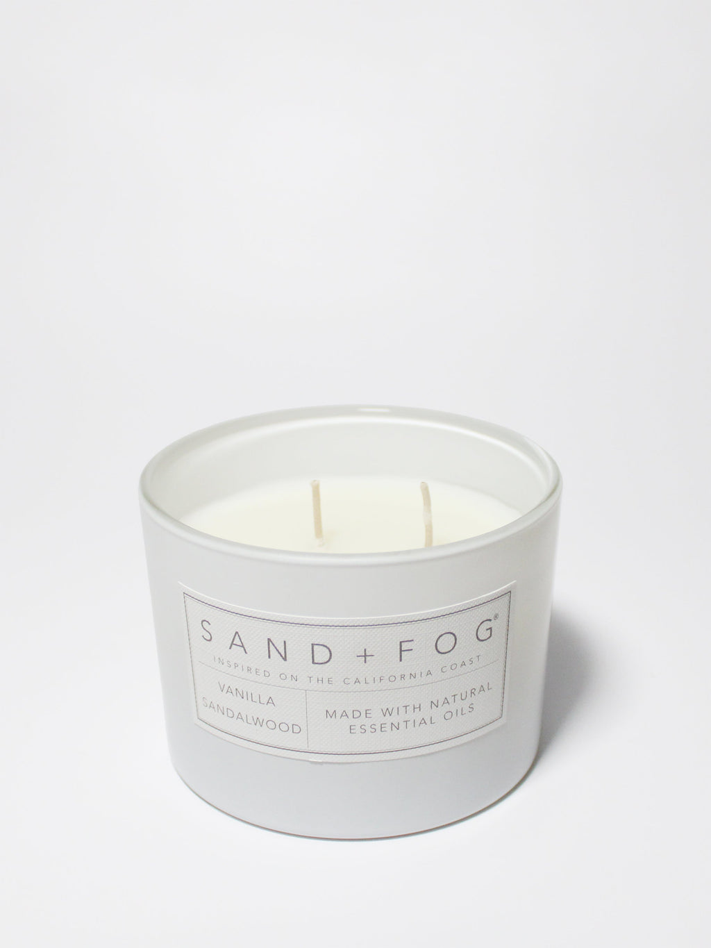 Vanilla Sandalwood Hand-poured 12 oz scented candle