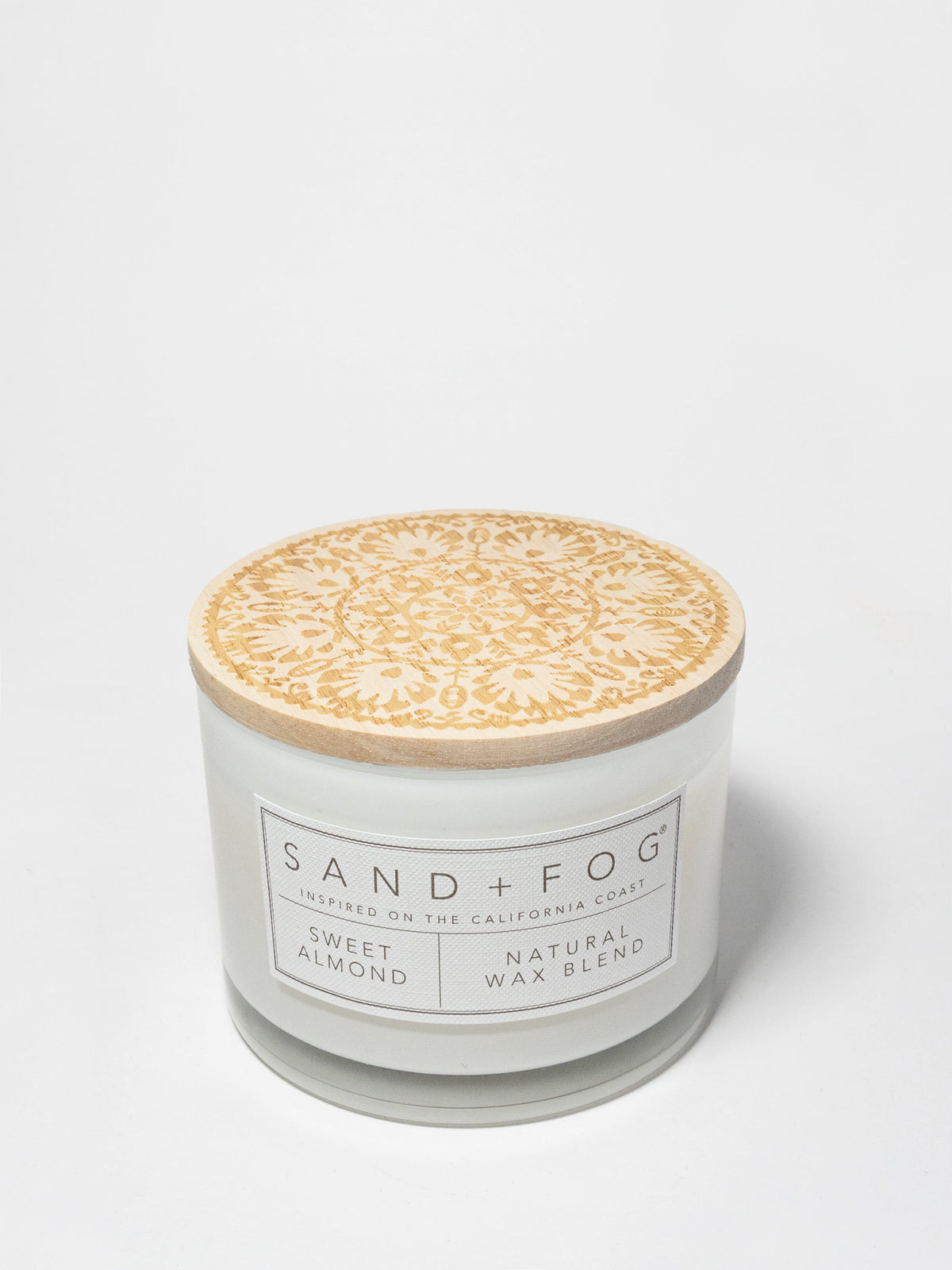 Sweet Almond Hand-poured 12 oz scented candle